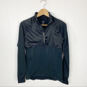 C9 Champion Black 1/2 Zip Pullover Running Small